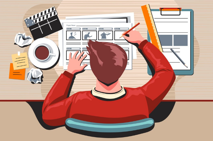 Scenes in a script